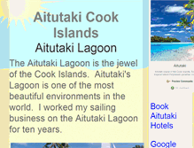 Tablet Screenshot of aitutakicookislands.info